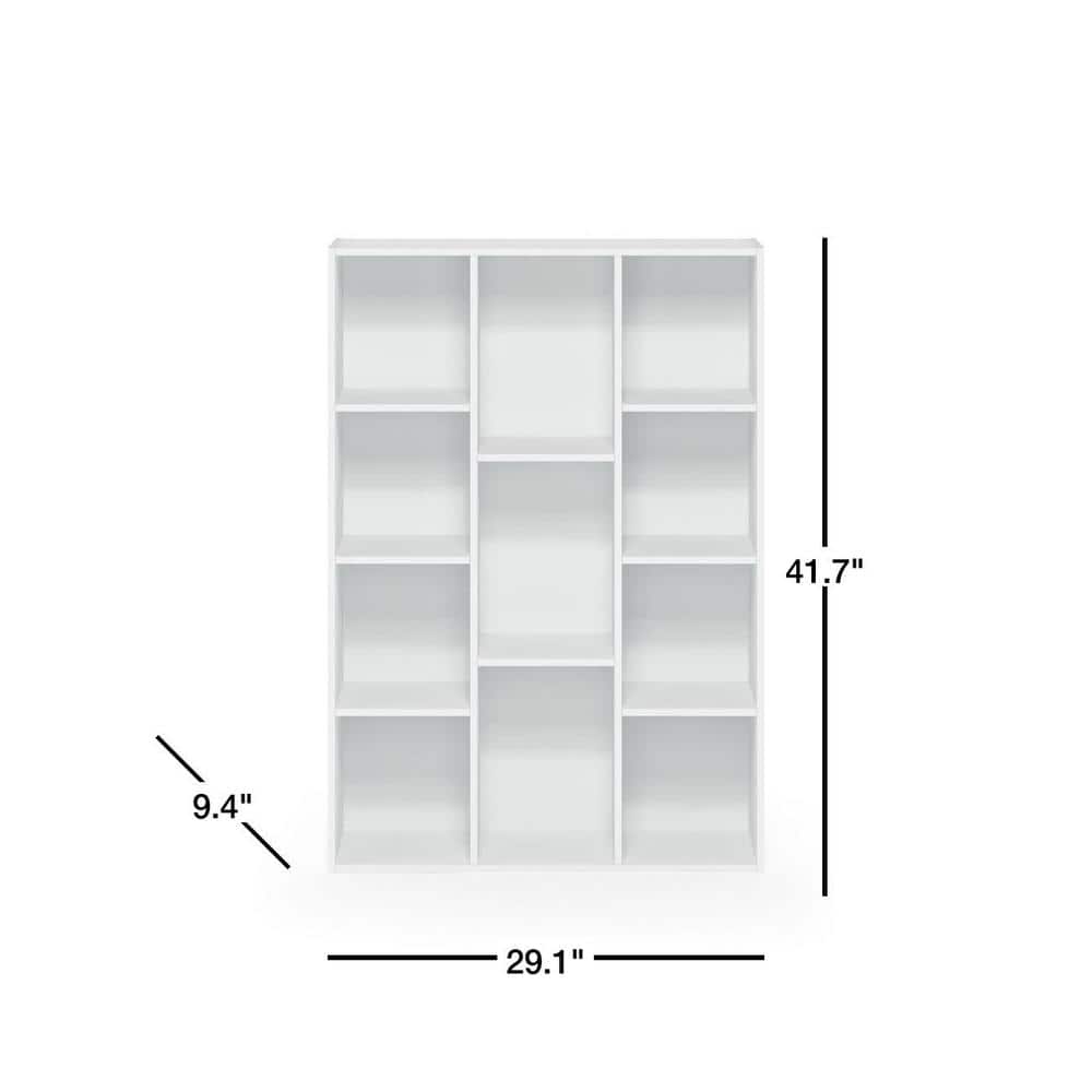 White 11Cube Reversible Open Shelf Bookcase Best Deals and Price