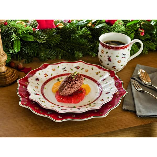Villeroy & Boch Toy's Delight 11.5 in. White Dinner Plate 1485852622 - The  Home Depot