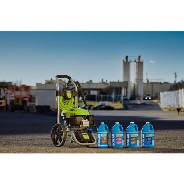 ECOLAB - 1 Gal. Industrial Degreaser Pressure Wash Concentrate, Advanced cleaning for Commercial, Automotive and Equipment