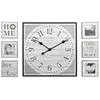 Love Frame Gallery Set Wall Clock Details about   FirsTime & Co White 20" 6" Plaques 