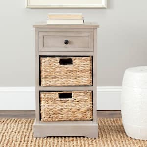 Carrie Gray Storage Side Table