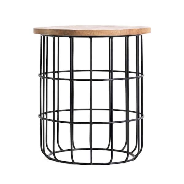 caged side table