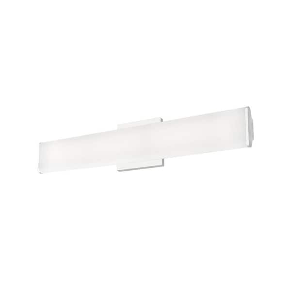 Ferguson 24-in 1 Light 31-Watt Chrome Integrated LED Vanity Light