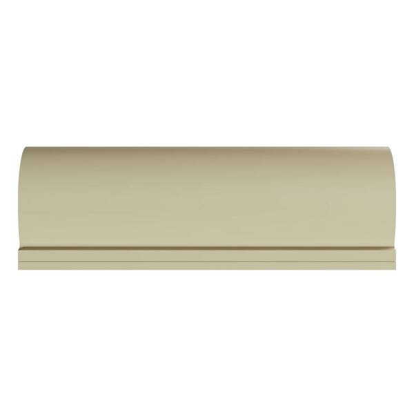 Ekena Millwork Danielle 7.875 in. D x 9.875 in. W x 96 in. L Polyurethane Crown Moulding