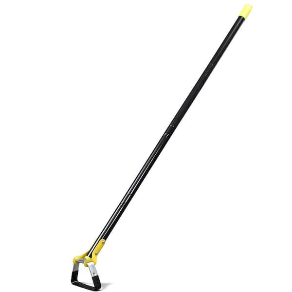 Stirrup Hoe Garden Tool Hula Weeding Hoe Long Handle Heavy Duty 30 to 54 in. Scuffle Hand Weed Action Hoe