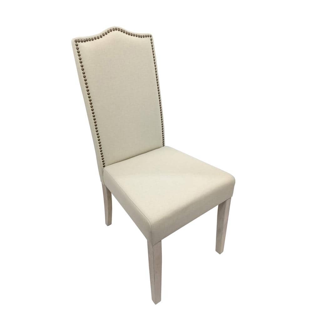 Romero Natural Driftwood Wood Solid Wood Parsons Chair