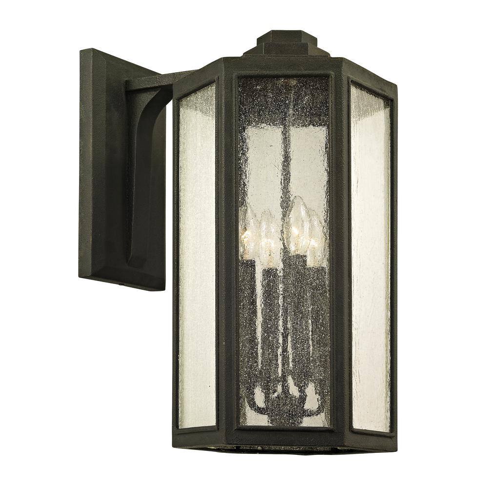 Troy Lighting Hancock 4-light Vintage Bronze 20 In. H Outdoor Wall 