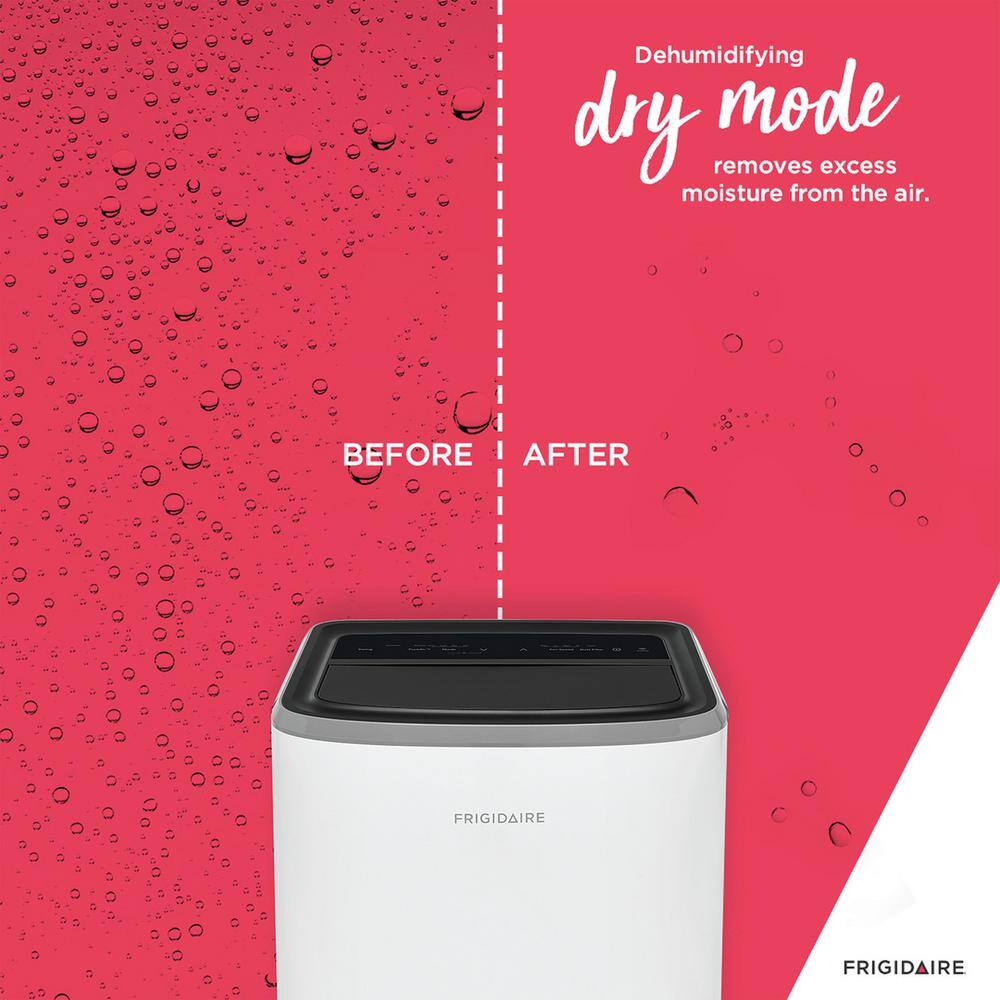 Frigidaire White 12,000 BTU Portable Air Conditioner with Remote