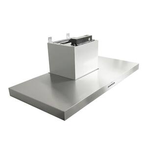 42 in. 600 CFM Ducted Under Cabinet Range Hood in Stainless Steel