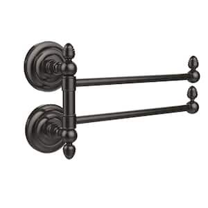 Que New Collection 2 Swing Arm Towel Rail in Oil Rubbed Bronze