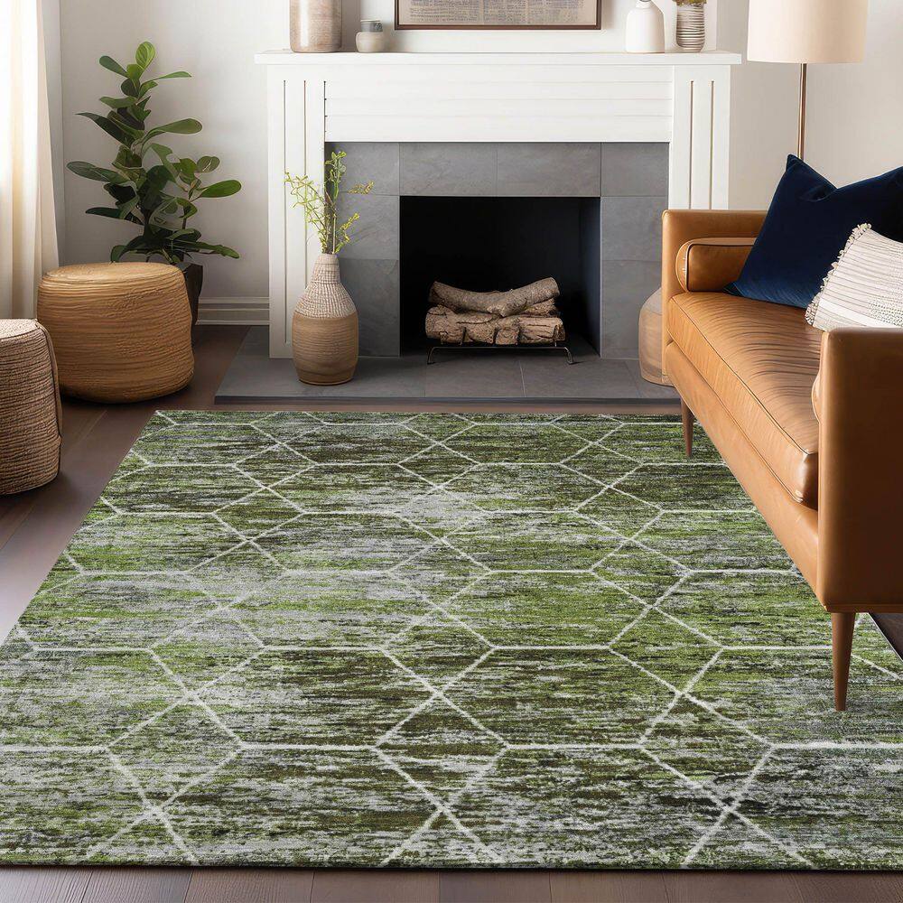 Addison Rugs Chantille Machine Washable Indoor/Outdoor Abstract ACN1724 ...