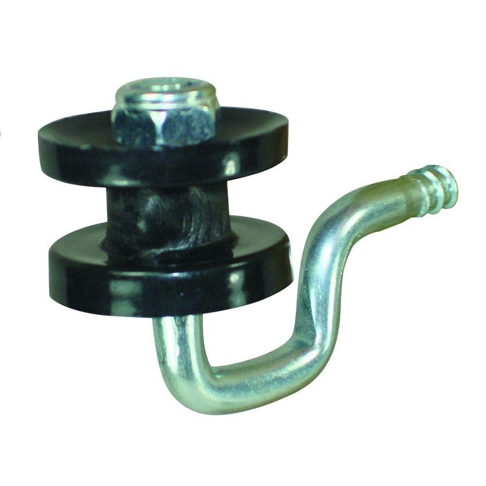 Wood Post - Polyrope Screw-In Corner Insulator - Black