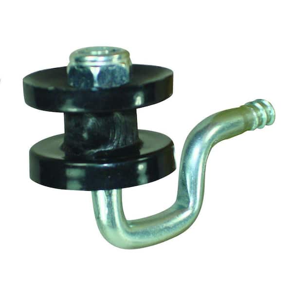 Field Guardian Wood Post - Polyrope Screw-In Corner Insulator - Black