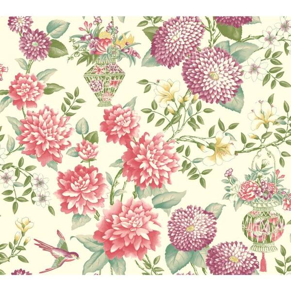 York Wallcoverings Williamsburg II Lightfoot Garden Wallpaper