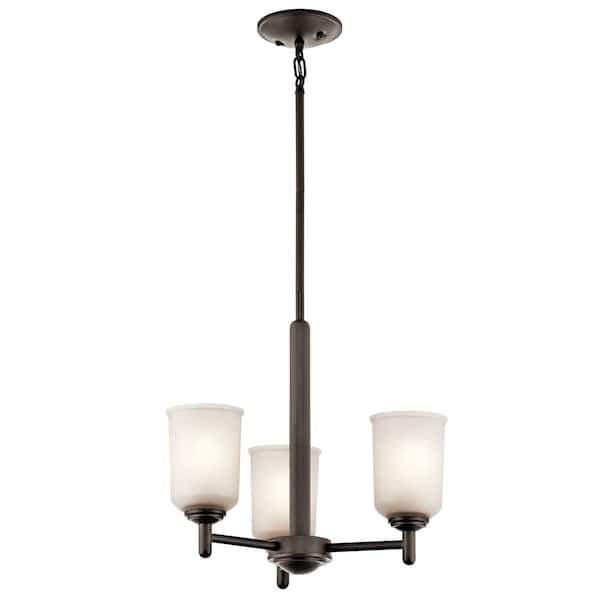 Kichler Crosby 5-Light Bronze Transitional Cage Chandelier