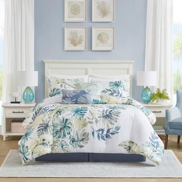 HARBOR HOUSE Lorelai 6-Piece Multi Cotton Full Printed Comforter Set