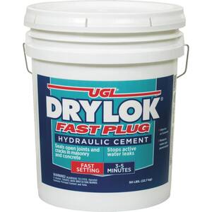 Fast Plug 50 lb. Fast Setting Hydraulic Cement Gray