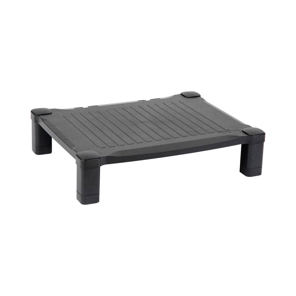 17.25 in. L x 13.25 in. W x 4 in. H Height Adjustable Monitor Stand Desktop Organizer, Black price history on PriceWatchPro