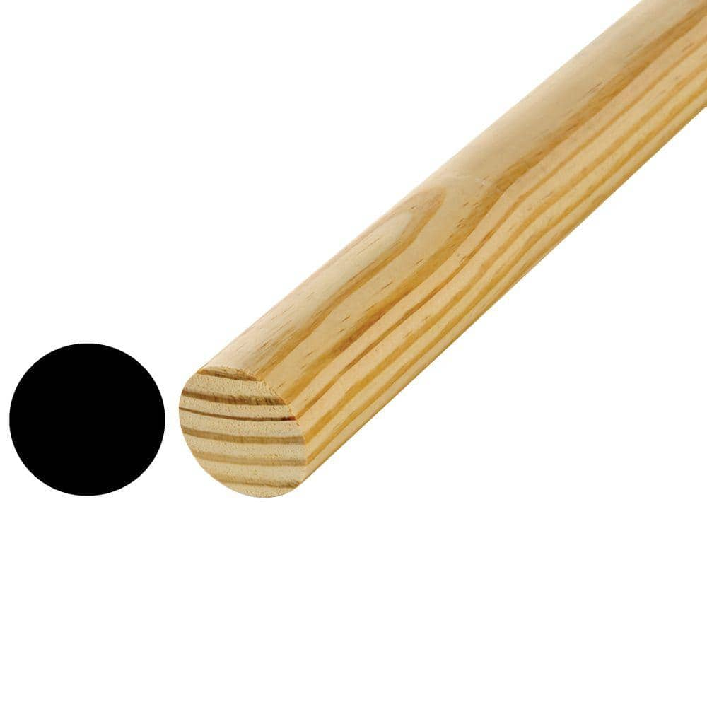 Hardwood Round Dowel - 36 in. x 0.1875 in. - Sanded and Ready for Finishing  - Versatile Wooden Rod for DIY Home Projects