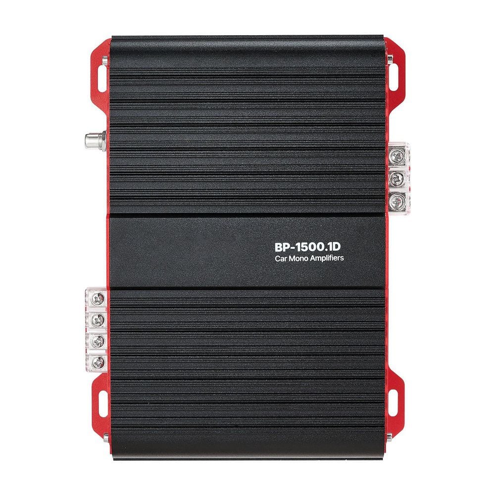 Monoblock Car Amplifier, 1500W RMS MAX, 1-Channel Class D Amp 1/2/4 Ohm Stable with Remote Bass Control, LPF & Boost price history on PriceWatchPro