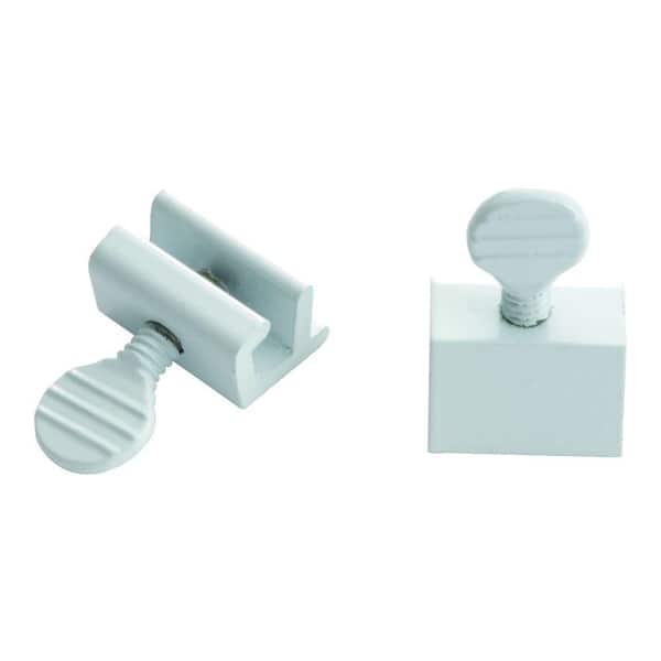 First Watch Security White Window Slide Stop (2-Pack)