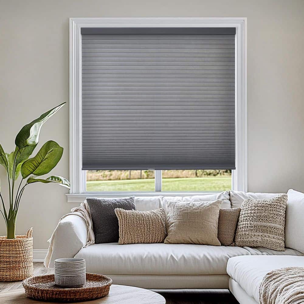 Cut-to-Size Morning Fog Cordless Light Filtering Privacy Cellular Shades 43.5 x 48 in. L price history on PriceWatchPro