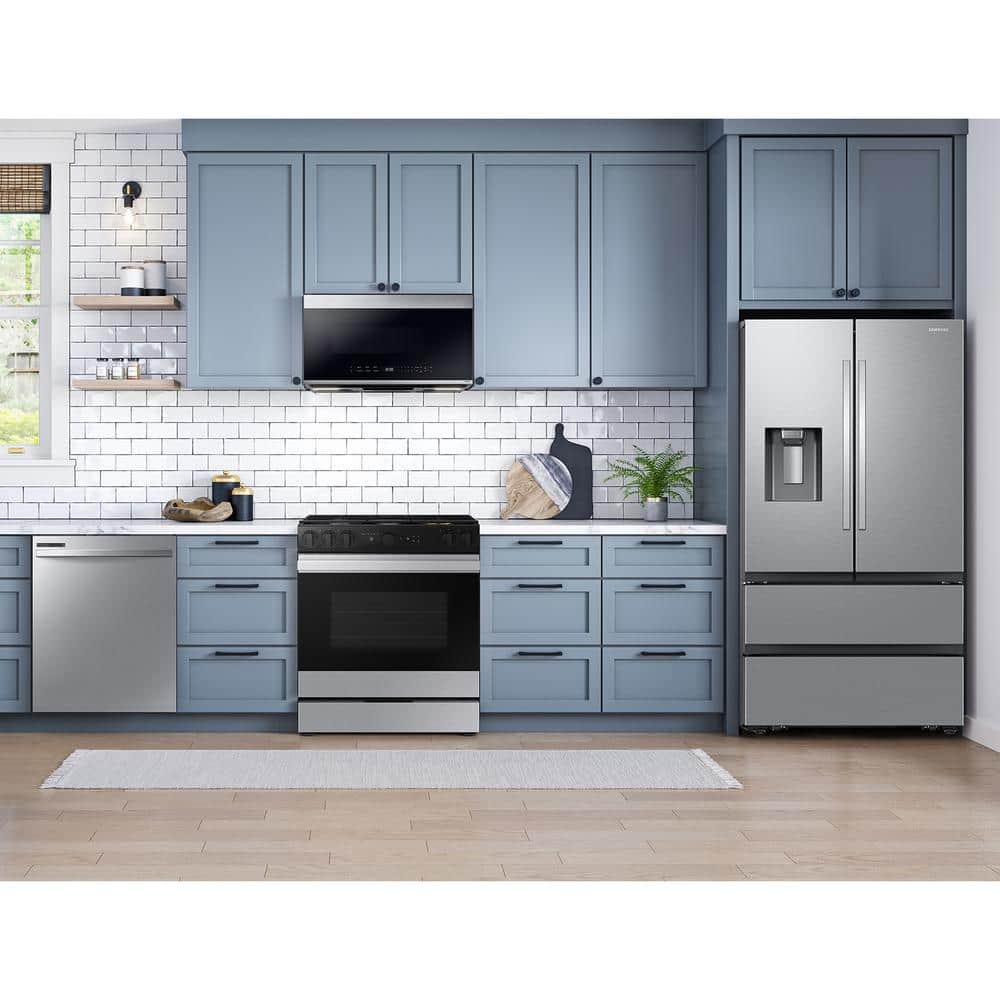 24" Stainless Steel Built-In Top Control Dishwasher with Adjustable Rack