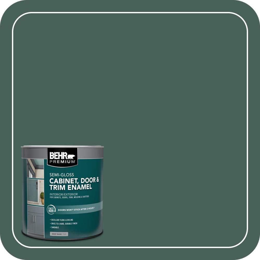 BEHR PREMIUM 1 qt. #T18-20 Equilibrium Semi-Gloss Enamel Interior