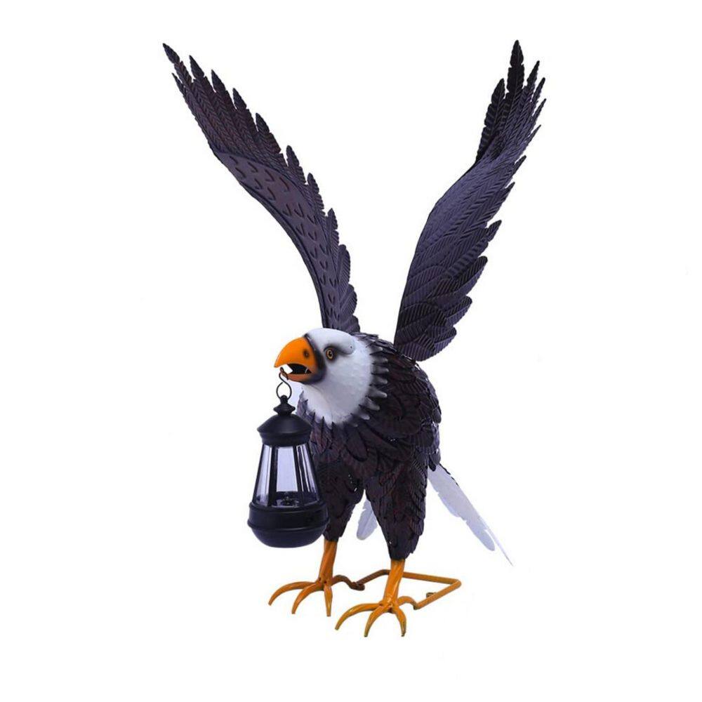 Metal Bald Eagle Large Outdoor Statue
