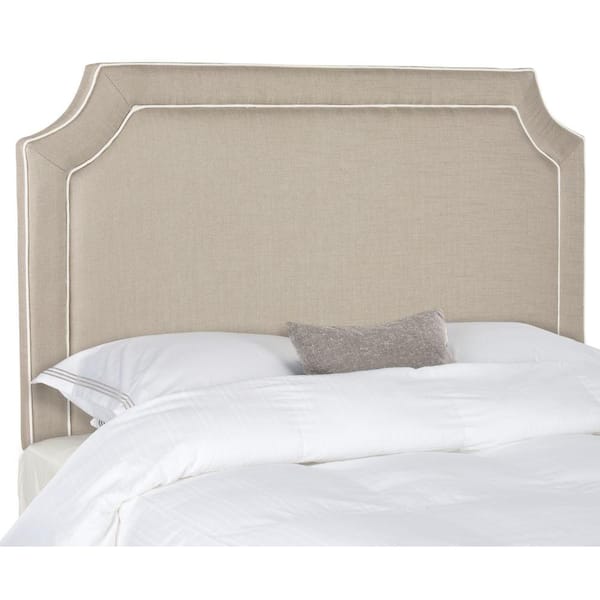 SAFAVIEH Dane Gray Full Upholstered Headboard