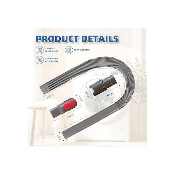 LAIFUCAM Vacuum Attachment Kit for Dyson Gen5 V15 V12 V8 V11 V10