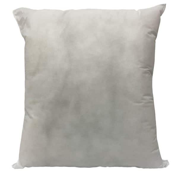 16x22 Oversize Polyester Lumbar Pillow Insert White - Mina