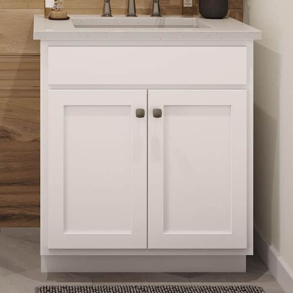 Shaker Partial Overlay 1.25 in. W x 1.3125 in. D x 1.25 in. H Antic Knob in Satin Nickel