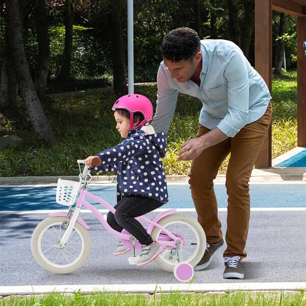 Gymax 14 in. Kids Bike Children's Training Bicycle with