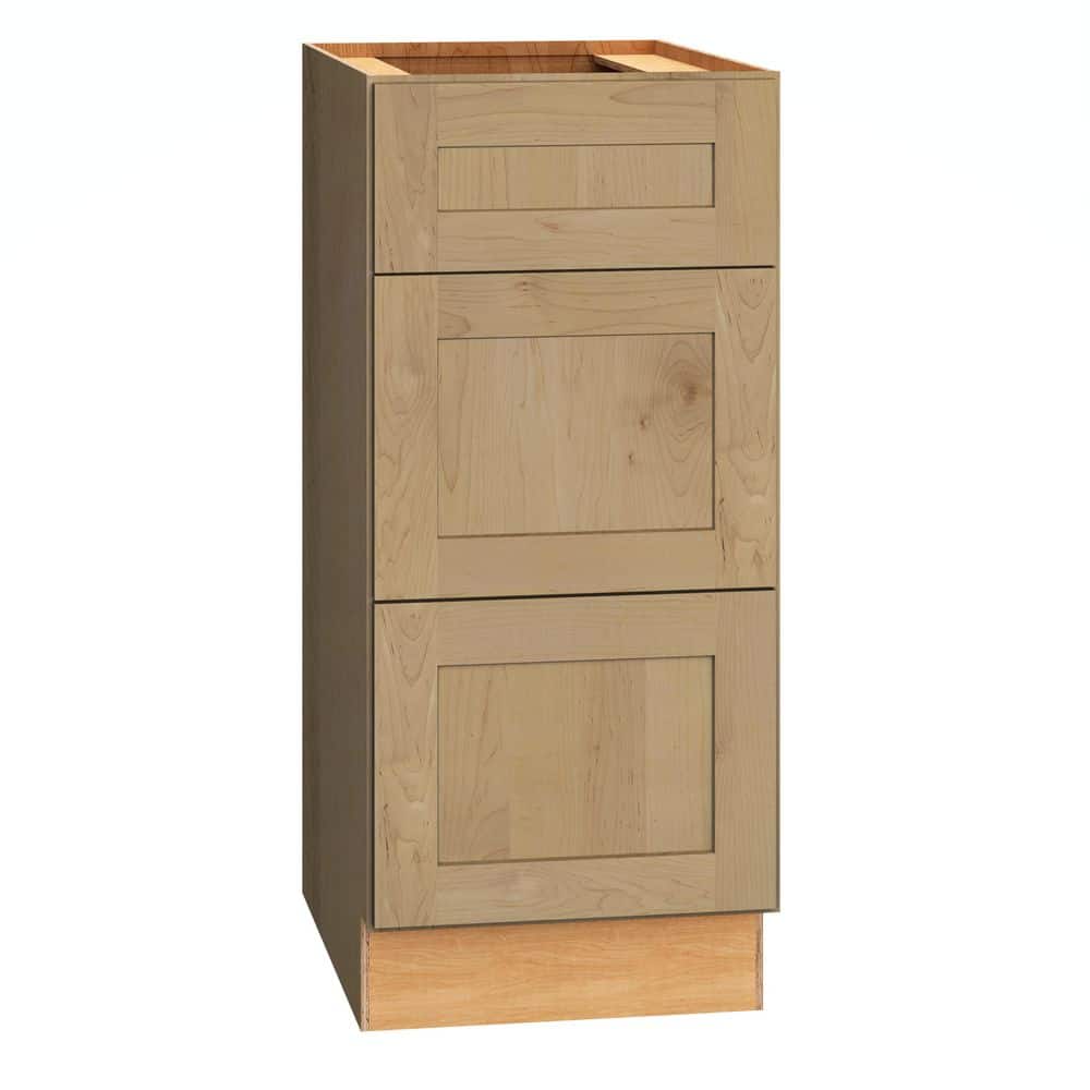 QuickShip Cottage 15 in. W x 21 in. D x 34.5 in. H Assembled Plywood Shaker Bath Drawer Base Cabinet in Canopy price history on PriceWatchPro