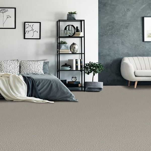 TrafficMaster 8 in. x 8 in. Texture Carpet Sample - Prancer -Color