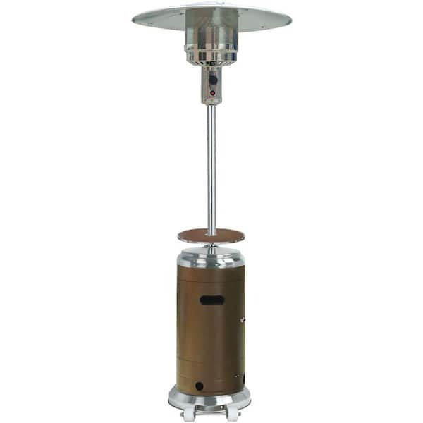 HotShot 46,000 BTU Bronze Rapid Induction Patio Heater with Large