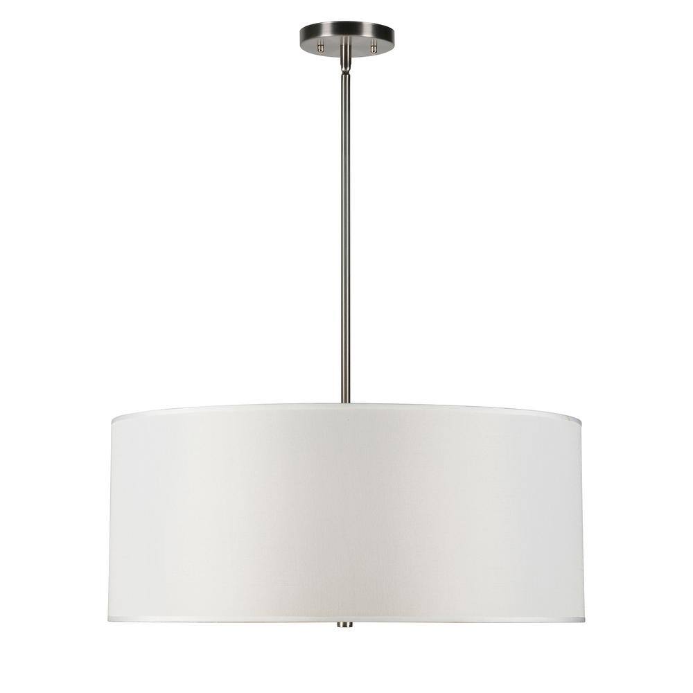 ronda 3 light drum pendant