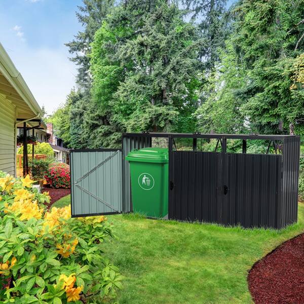 Outdoor Living Today 6 ft. x 3 ft. Oscar Waste Management Shed