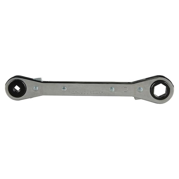x  1/2" &  9/16" HEX 20732 Refrigeration Wrench FJC Products 1/4" & 3/16" Sq 