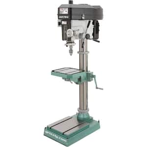 15 in. 12 speed Heavy-Duty Floor Drill Press with 1/2 in. Chuck Capacity