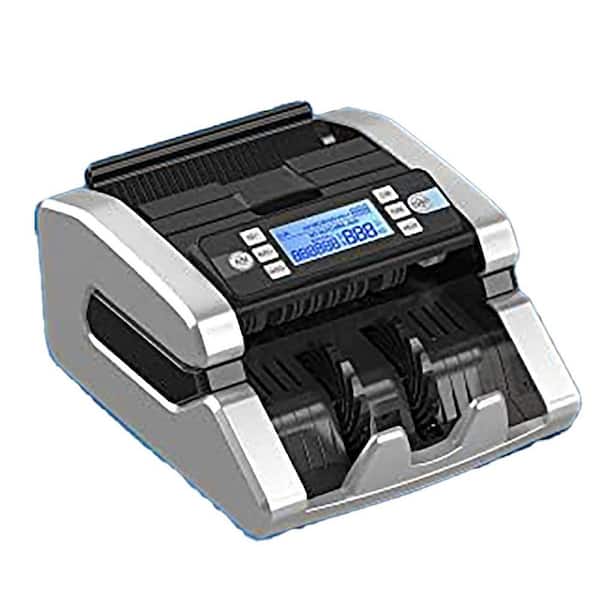 Lukyamzn Money Counter Machine Value Counting with UV MG IR MT DD Counterfeit Detection LCD Display Add Batch Modes 1300 Bills