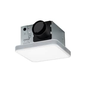 110 CFM LED Ceiling Mounted Bathroom Exhaust Fan with Alexa Voice Assistant and Bluetooth Speakers