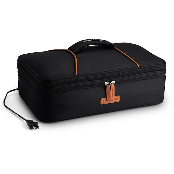 Black Casserole Lunch Bag Plus 120 Volt