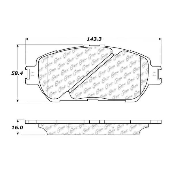 Centric Parts Disc Brake Pad Set