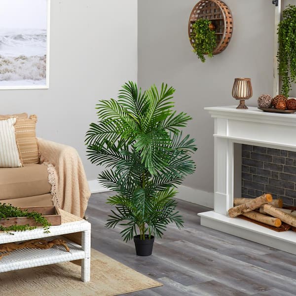 Naturae Décor Artificial Indoor/Outdoor Areca Palm Tree, 47-in