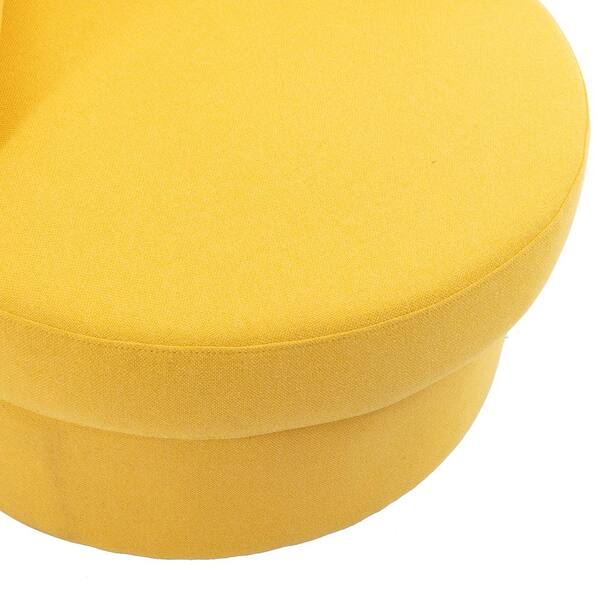 Yellow best sale bucket chair