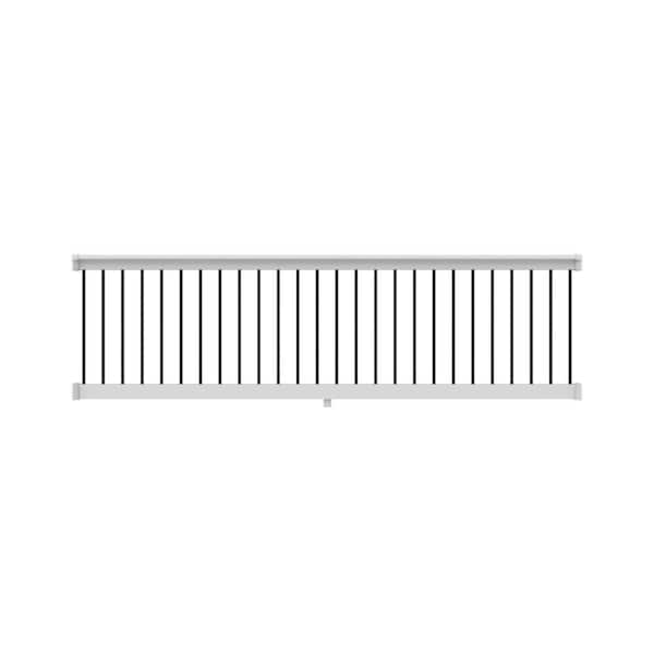 Finyl Line 10 ft. x 36 in. H T-Top Level Rail Kit in White