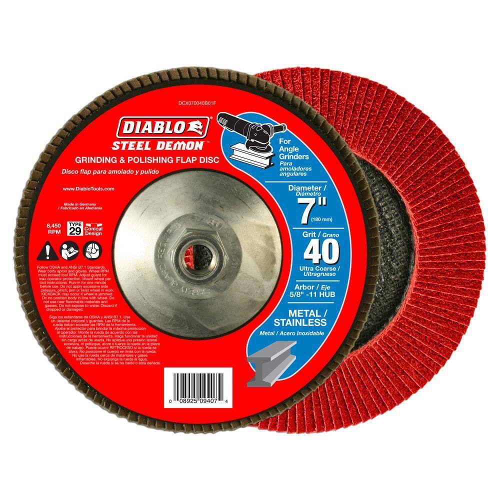 Dedeco Sunburst Abrasive Wheels - 7/8" Knife-Edge Rubber Wheels, 120 Grit, 12-Pack