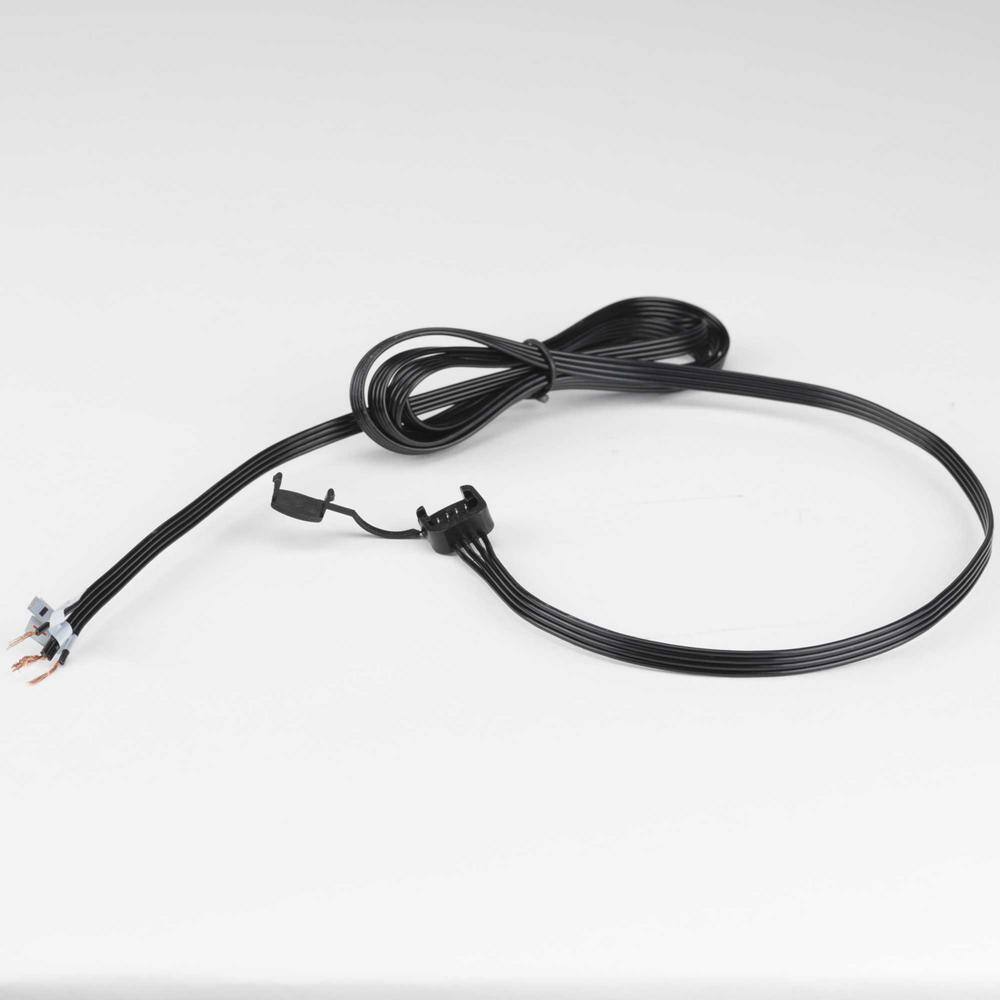 Black 60-Inch LED Tape Driver Output Power Cable
